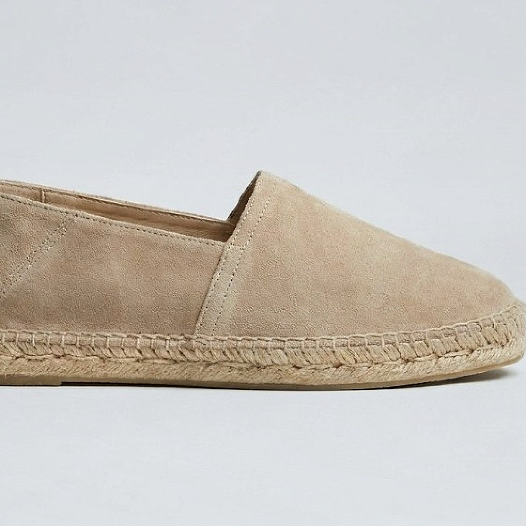 Süet Espadril — Bej — görsel 3