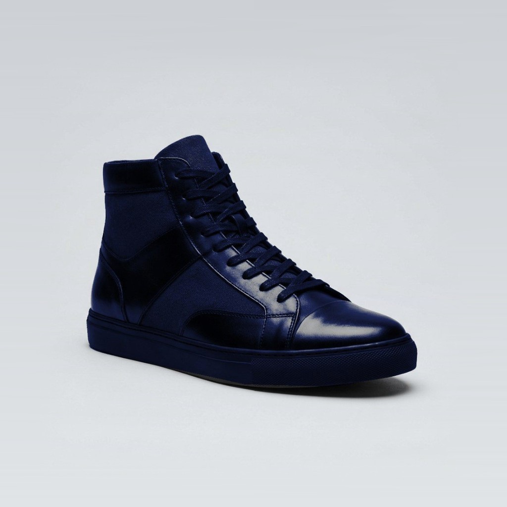 Yüksek Bilek Sneaker — Lacivert
