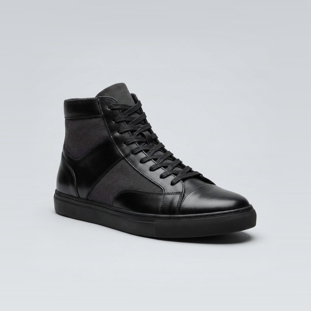 Yüksek Bilek Sneaker — Siyah
